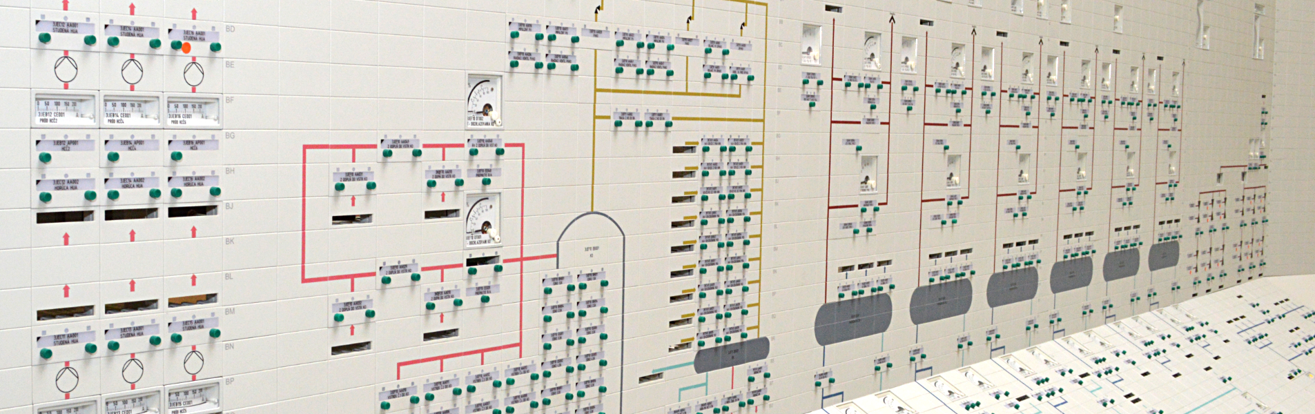 Mosaikpanel von Pro-Plan für Leitwarten